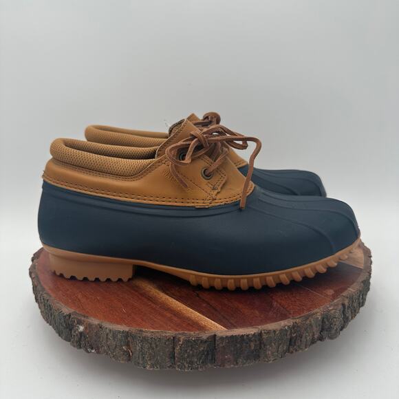 NEW Propet Ione Waterproof Duck Boot US 8 Blue Garden Clog Hike Barn Gorpcore - Picture 3 of 10